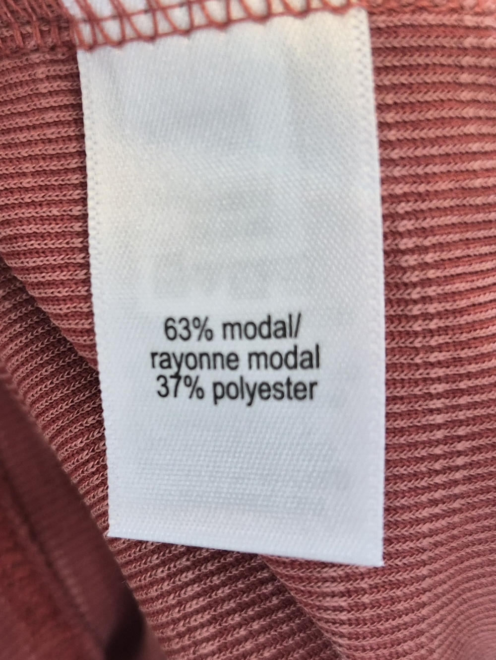 [LIKE NEW] MAURICES Smocked Yoke Dolman Tee Tapestry L Large Marsala - Picture 7 of 8